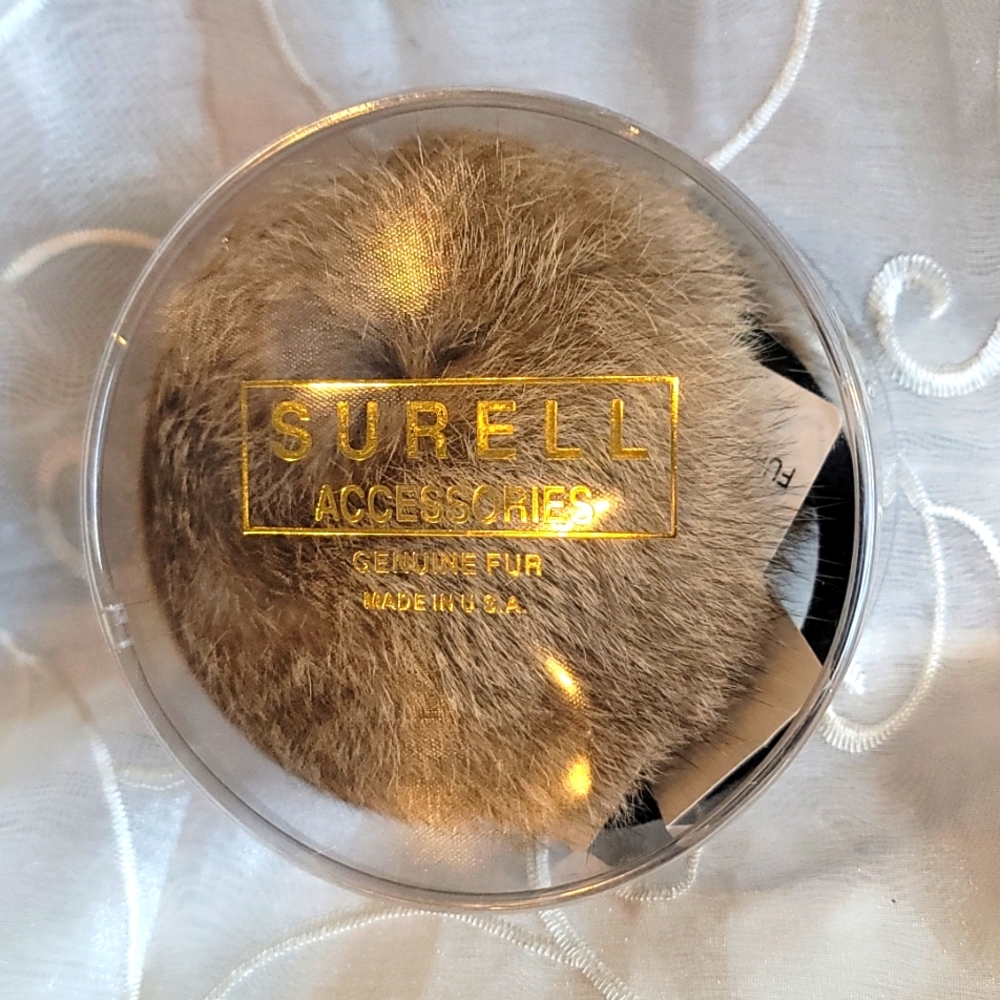 Lord & Taylor Surell NWT earmuffs, genuine rabbit fur.